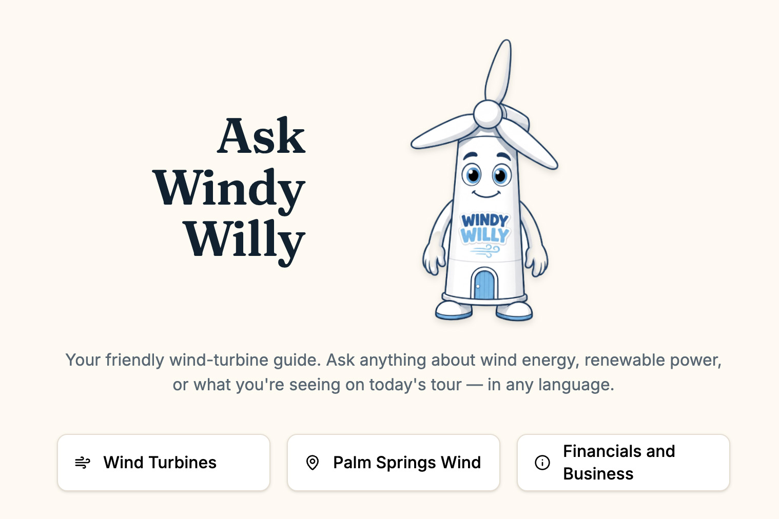 Ask Windy Willy